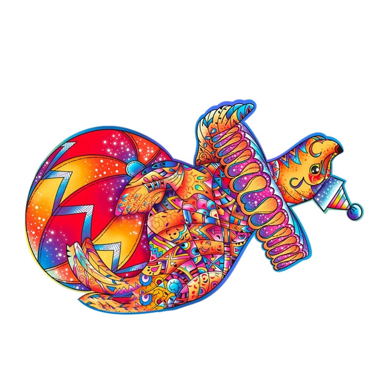 A3/A4/A5 3D Wooden Animal Pattern Puzzle Seals Jigsaw Puzzles Early Education Puzzle Art Toys Gifts for Childrens Adults