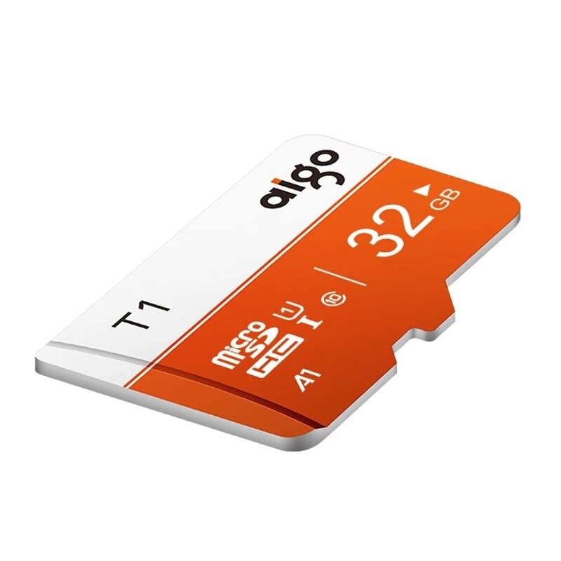 Aigo T1 High Speed 16GB 32GGB 64GB 128GB Class 10 SD/TF Memory Card Flash Drive With Card Adapter For iPhone 12 Smartphone Tablet Switch Speaker Drone Car DVR GPS Camera