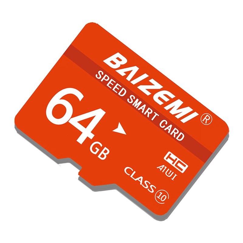 BAIZEMI Class 10 U1 A1 TF Memory Card 16G 32G 64G 128G High Speed TF Flash Card Smart Card for Monitor Tachograph