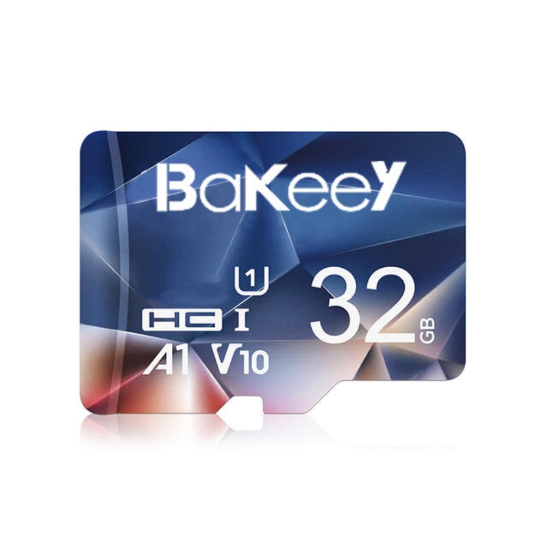 Bakeey BK-TF2 Flash Card 16GB 32GB 64GB 128GB Class 10 High Speed TF/SD Memory Card With Card Adapter For Mobile Phone for iPhone for Samsung Monitor Camera Drone