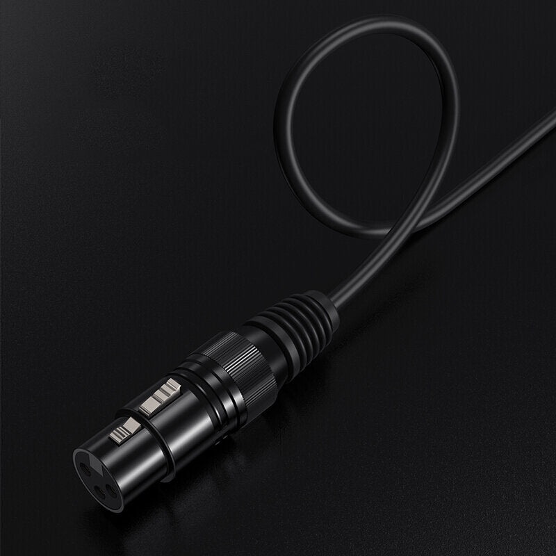 BIAZE HX24 6.5mm to Cannon Male to Female Microphone Audio Cable 3-Core XLR Balanced Cable