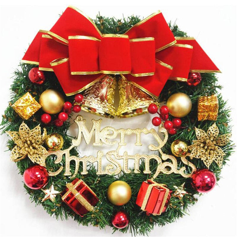 Christmas Wreath Chirstmas Birthday Home Decoration Wreath Creative Mutiple Styles Decor For Home Office