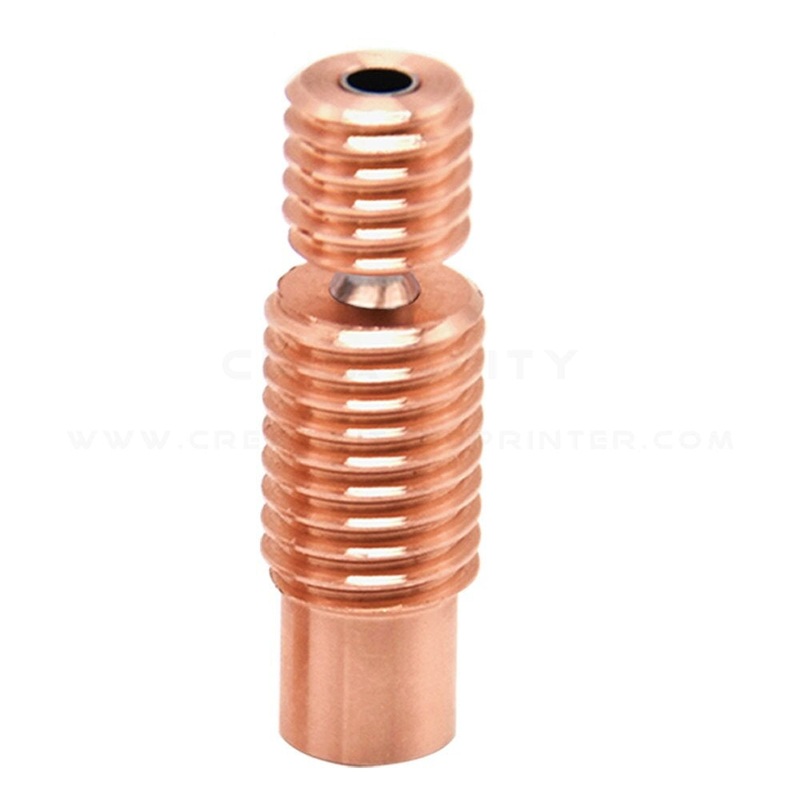 Creativity M6 Nozzle Throat Bi-Metal Heatbreak Bimetal Heat Break for E3DV6 All Metal Throat Heater Block CR10 Smooth Pipe