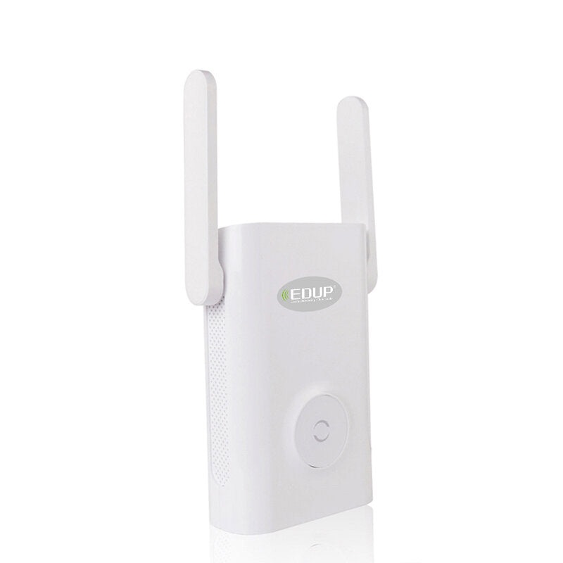 EDUP 1200Mbps Dual Band WiFi Repeater 2.4G/5G Wireless Range Extender with 2x5dBi External Antennas EP-AC2935