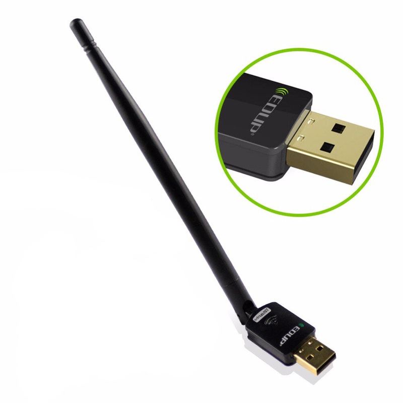 EDUP USB WiFi Adapter 150Mbps High Gain 6dBi WiFi Antenna USB WiFi Receiver Network Card Wireless Adapter