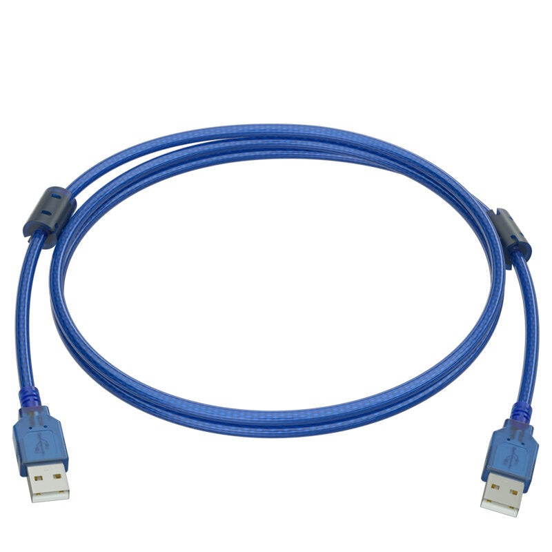 GCX USB Cable Male to Male Extension Cable Data Cable Core Wire USB2.0 Cable 1m 1.5m 3m for Hard Disk Computer PC