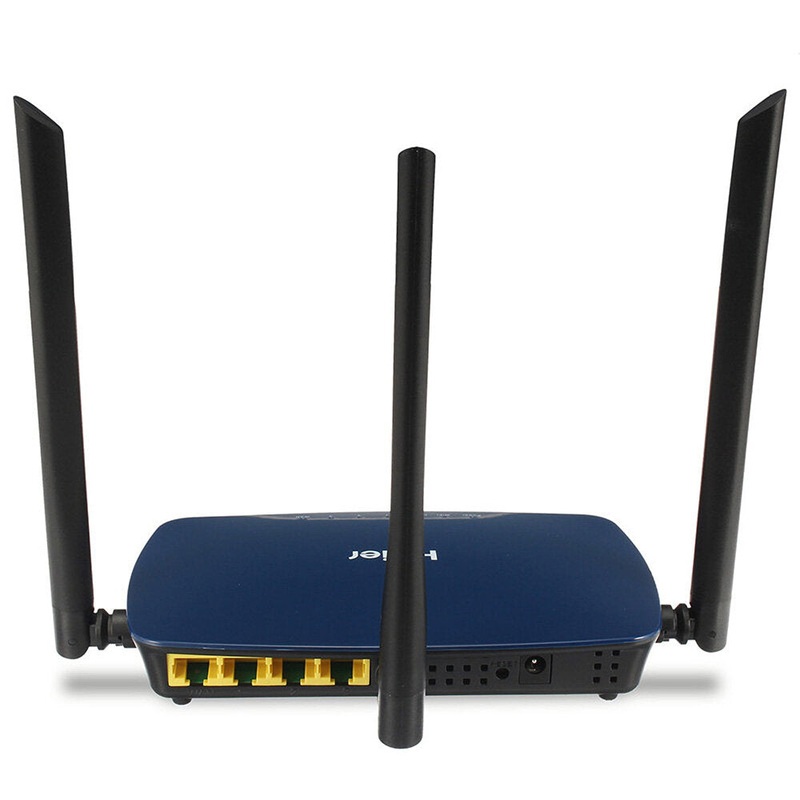 Haier 2.4GHz 300Mbps Wireless WIFI Router 3*5dBi Antennas Built-in Firewall Broadband Repeater