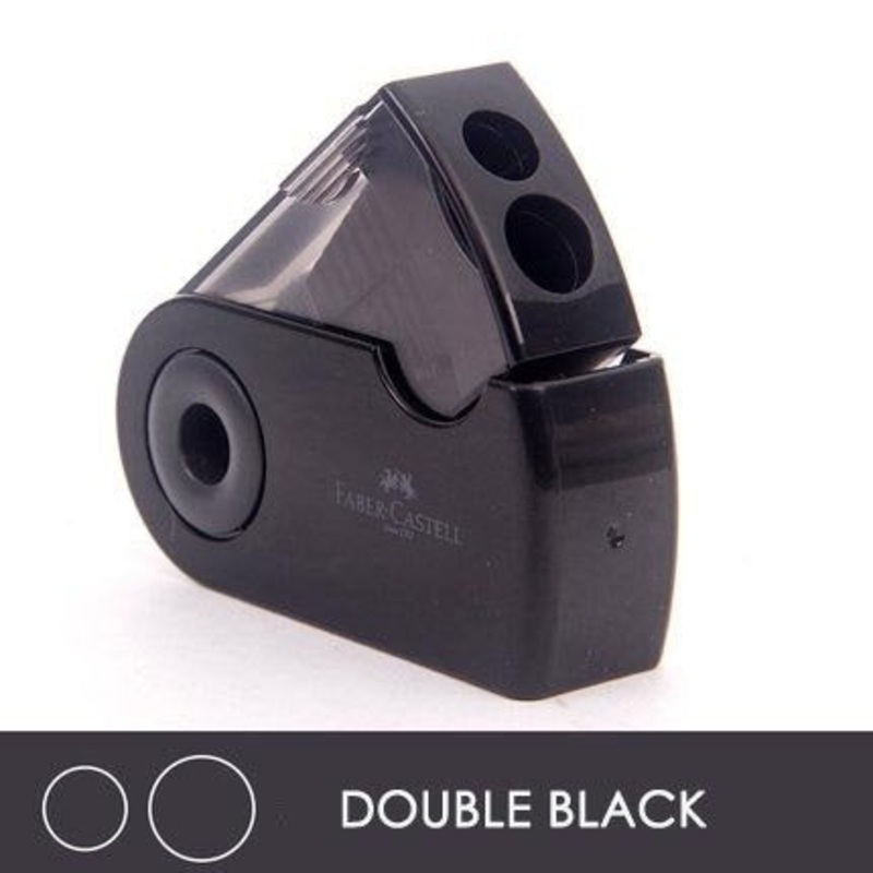Push-pull Type Double Pencil Sharpener Single hole Double Hole Multi-function Office Stationery