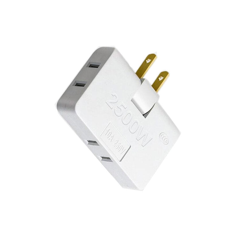 180 Degree Rotating Socket Ultra-thin One-turn Three-plug Household Two-hole Socket Two-pin Wireless Converter Adapter