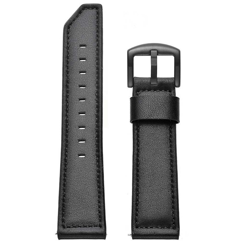 Bakeey 20mm 22mm Width Cow Leather Watch Band Strap Replacement for Samsung Galaxy Watch 42mm / Galaxy Watch 46mm