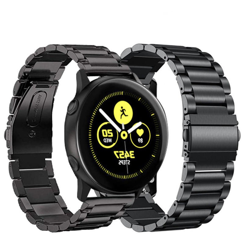 Bakeey 20mm Stainless Steel Universal Watch Band for BW-HL1/ Galaxy watch active2/ Amazfit Bip Lite Smart Watch