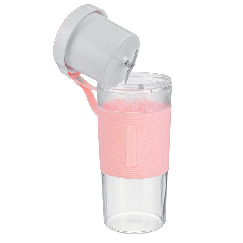 Bakeey 300ML Portable Blender  Personal Mini Size Blender USB Rechargeable Juicer Cup 22000Rpm