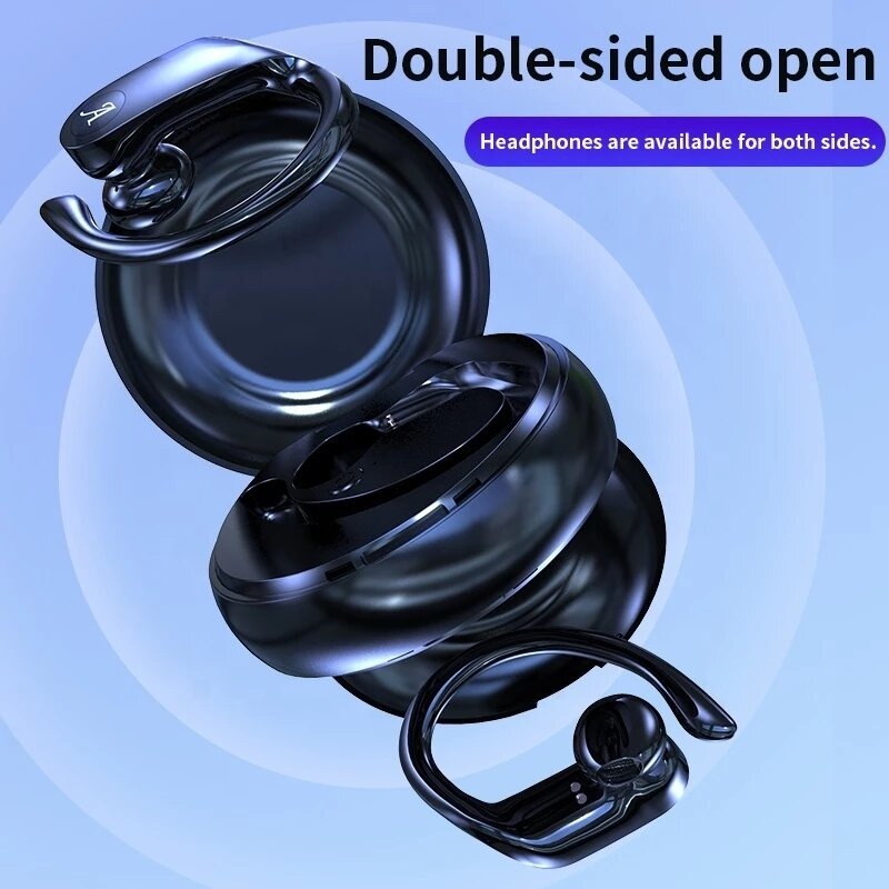 Bakeey A15 TWS bluetooth Earhook Earbuds Wireless Sports Headphone bluetooth Headset Auto Pairing Intelligent Earbuds Bass Waterproof Earphone