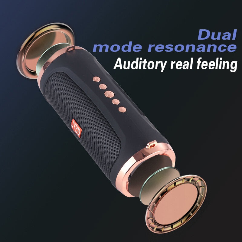 Bakeey bluetooth 5.0 Speaker 10W Dual Drivers HIFI Stereo Bass Wireless Soundbar TF Card AUX-In Waterproof Portable Outdoor Speaker