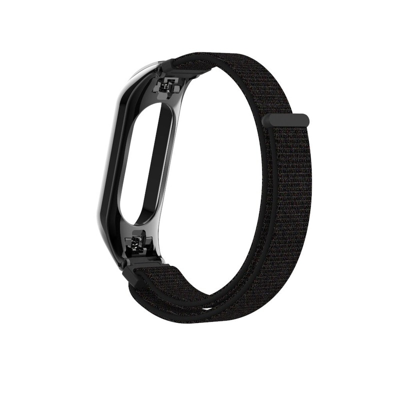 Bakeey Double Elastic Buckle Canvas Replacement Watch Band for Xiaomi Mi Band3 Non-original