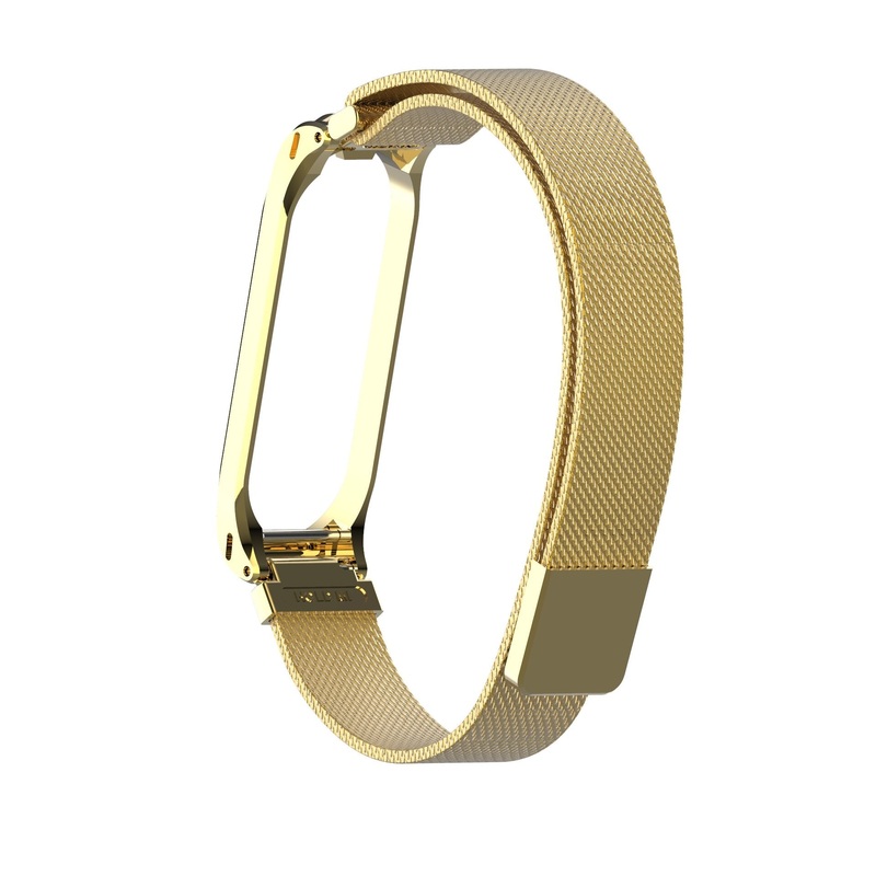 Bakeey Milan Stainless Steel Watch Band for Xiaomi mi band 3/4 Smart Watch Non-original