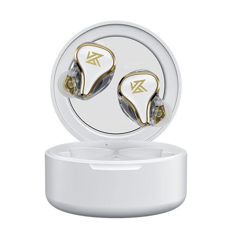 KZ SK10 1BA 1DD TWS bluetooth 5.2 Earphones Noise Reduction Headset Dual Driver HiFi Touch Control Headphones with HD Mic