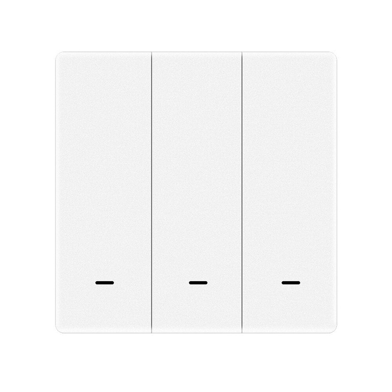 MoesHouse Tuya Zb 3.0 Smart 1/2/3 Gang Scene Switch Key Switch Wireless Mobile Phone Remote Control