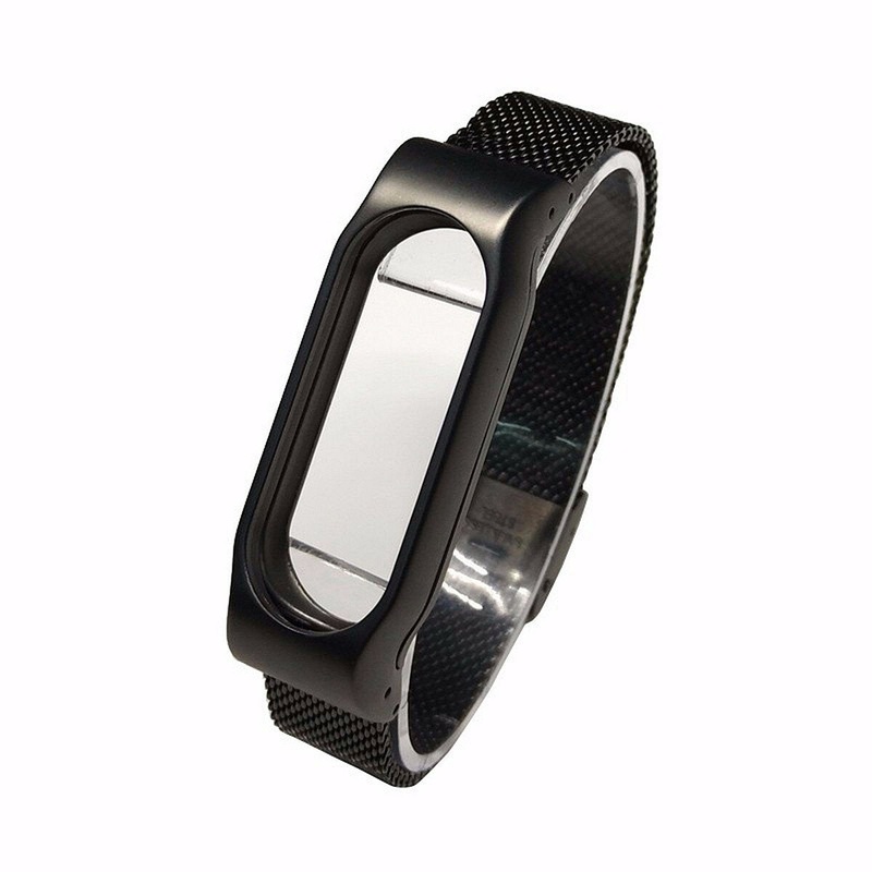 Replacement Stainless Steel Frame Bracelet Wristband For Xiaomi Miband 2   Non-original