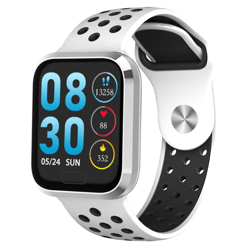 Bakeey M98 Big Screen Fashion Smart Watch Realtime HR and Blood Pressure Monitor Music Control Wristband