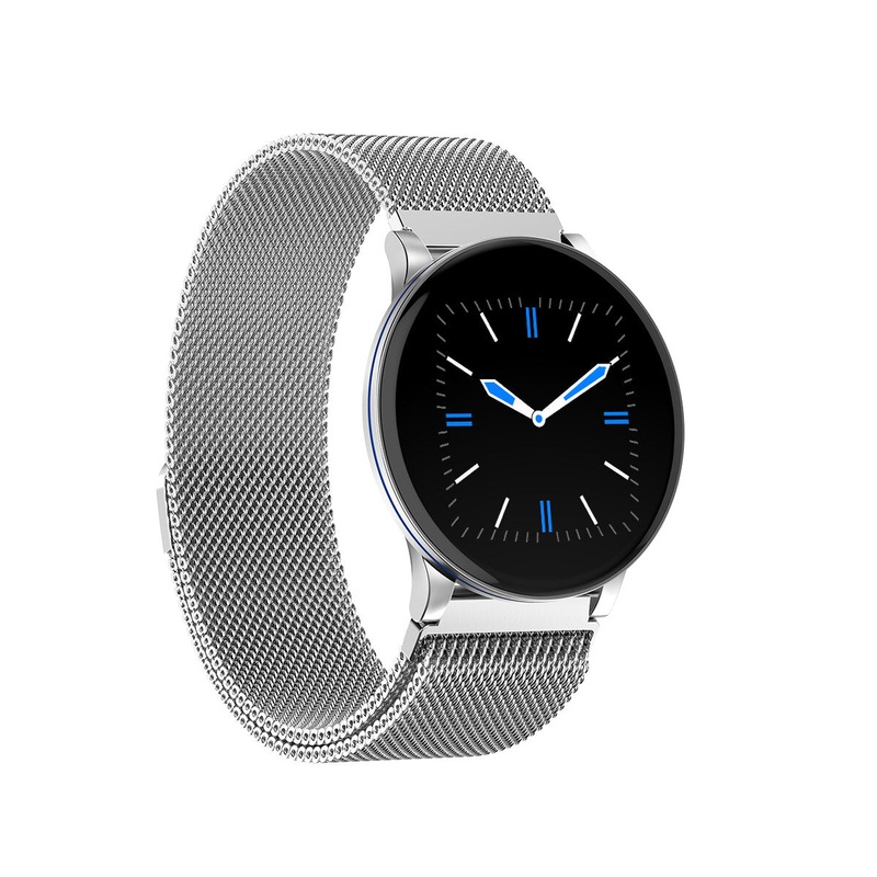 Bakeey W9 Ultra Thin Full Touch Wristband Blood Pressure Monitor Long Standby IP68 Smart Watch