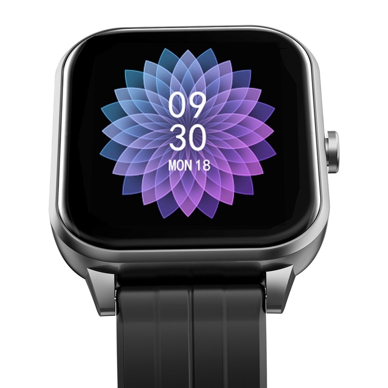 [bluetooth Call]Bakeey S5 1.5” Full Touch Screen Heart Rate Blood Pressure Monitor Music Camera Control Weather Display Smart Watch