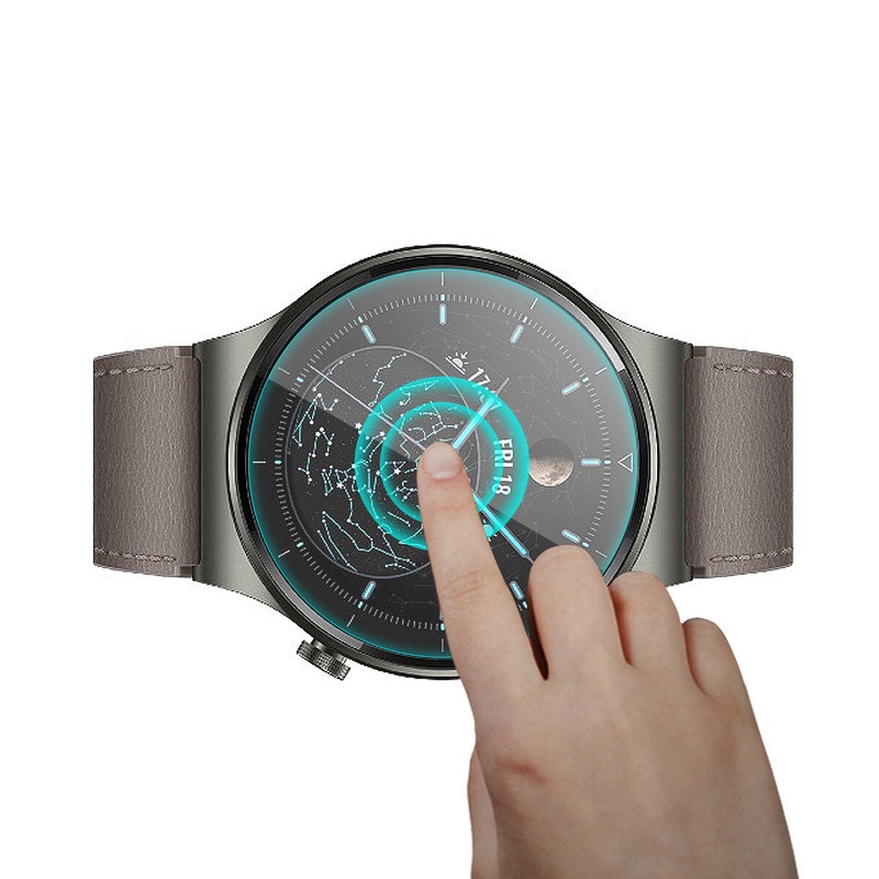 ENKAY 0.2mm 9H 2.15D Tempered Glass Protective Film Watch Screen Protector for Huawei Watch GT2 Pro