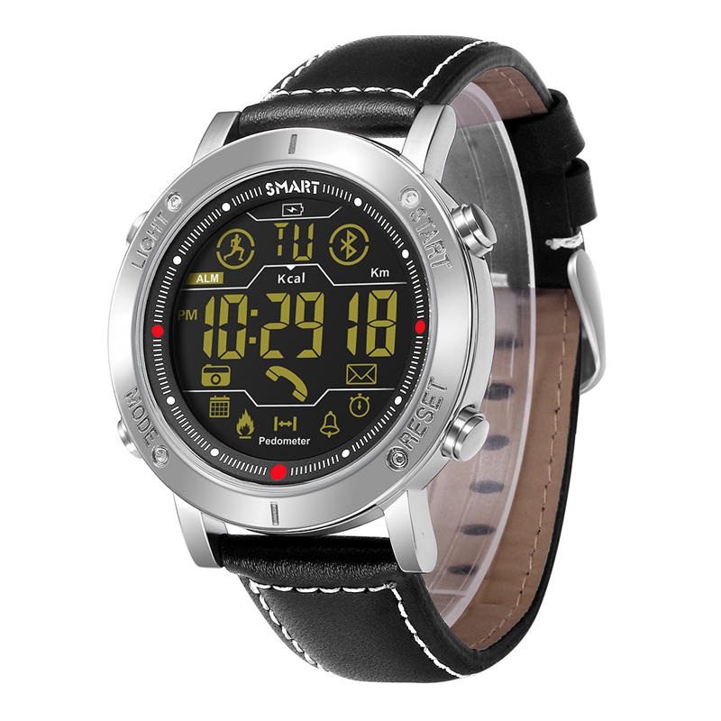 XANES 1808 3 ATM Waterproof Noctilucent Smart Watch Passometer Message Reminder Sport Digital Fitness Tracker Wristband