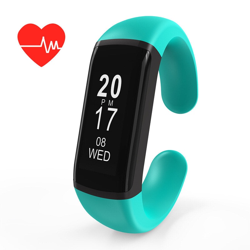 XANES L55S 0.87” Touch Screen Waterproof Smart Bracelet Blood Pressure Fitness Watch mi band