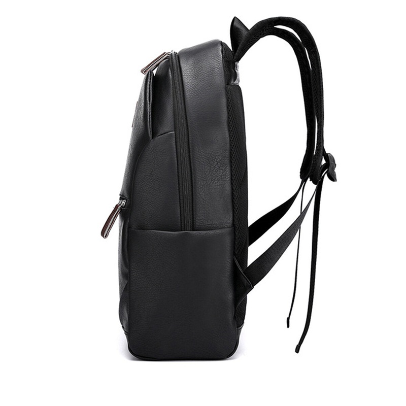 15.6 Inch Zipper PU Laptop Bag Business Travel Portable Men’s Briefcases Messenger Documents Handbags