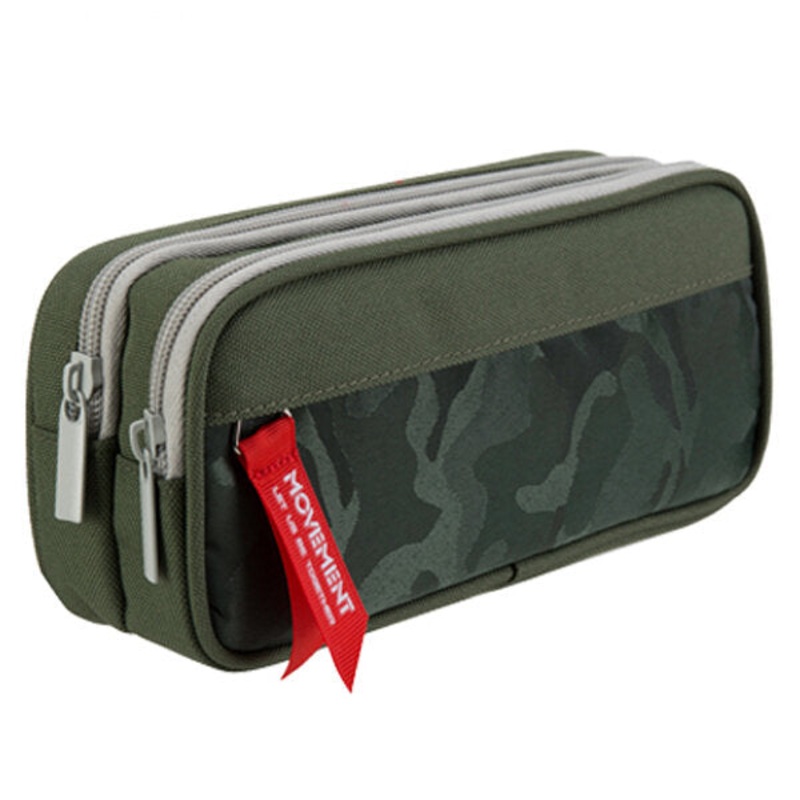 Deli 66764 Zipper Pencil Case Children School Students Stationery Fashion Pencil Case For Office Supplies