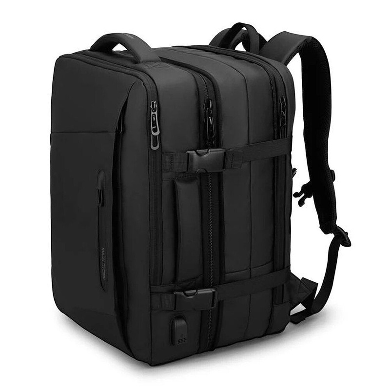 Mark Ryden 17 inch Laptop Backpack Raincoat Male Bag USB Recharging Multi-layer Anti-thief Travel Backpack MR9299