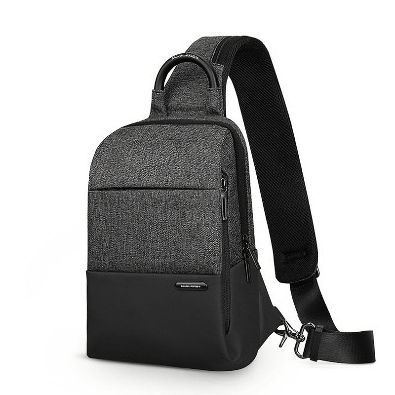 Mark Ryden Multifunction Laptop Bag Messengers Chest Bag Sling Bag Men Bags Waterproof Crossbody Bag USB Charging Male