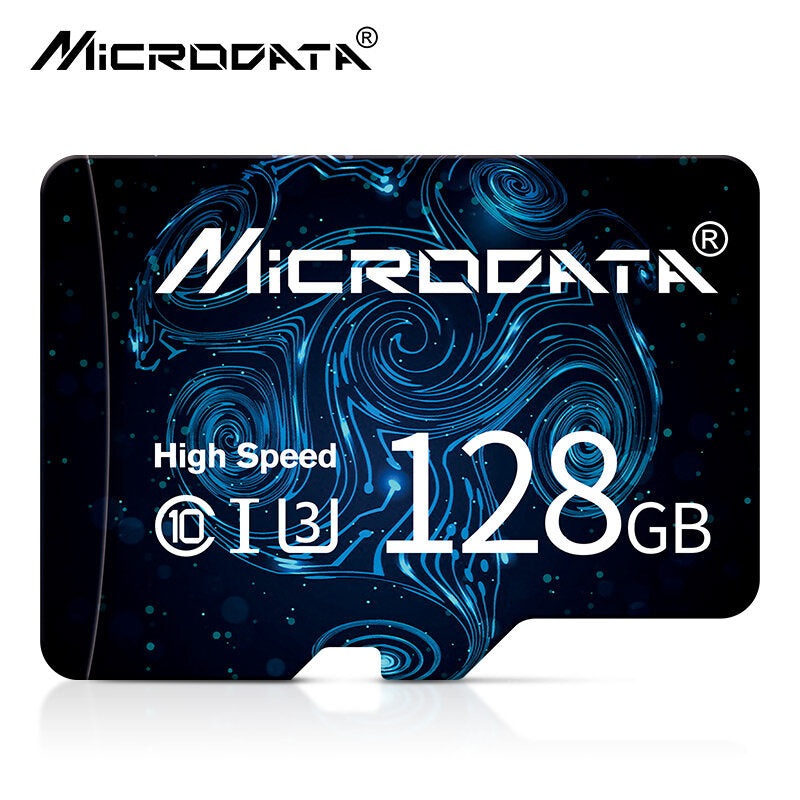 MicroData High Speed 16GB 32GGB 64GB 128GB Class 10 TF Memory Card Flash Drive With Card Adapter For Smartphone Switch Speaker Drone Car DVR GPS Camera Thought style
