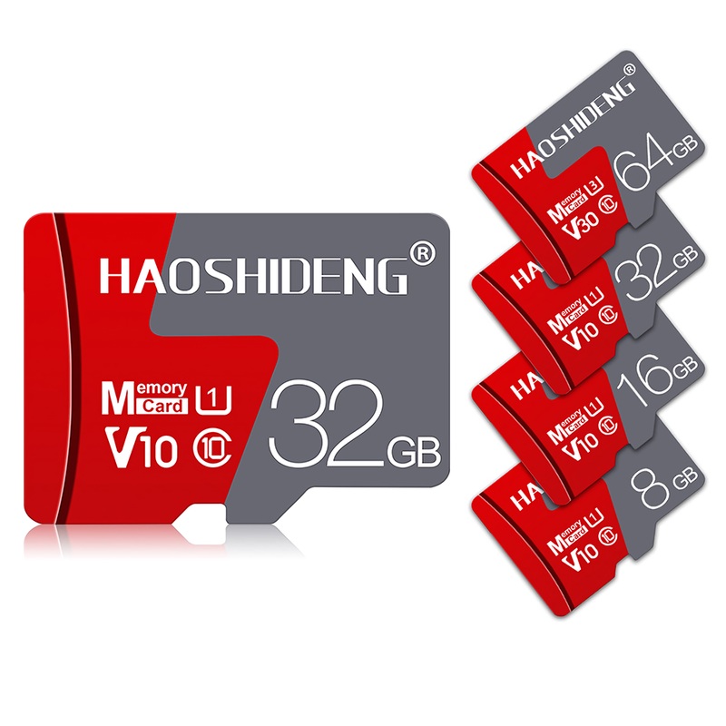 Microdrive Class 10 TF Card Memory Card 16GB/32GB/64GB/128GB/256GB TF Flash Card Smart Card with SD Adapter
