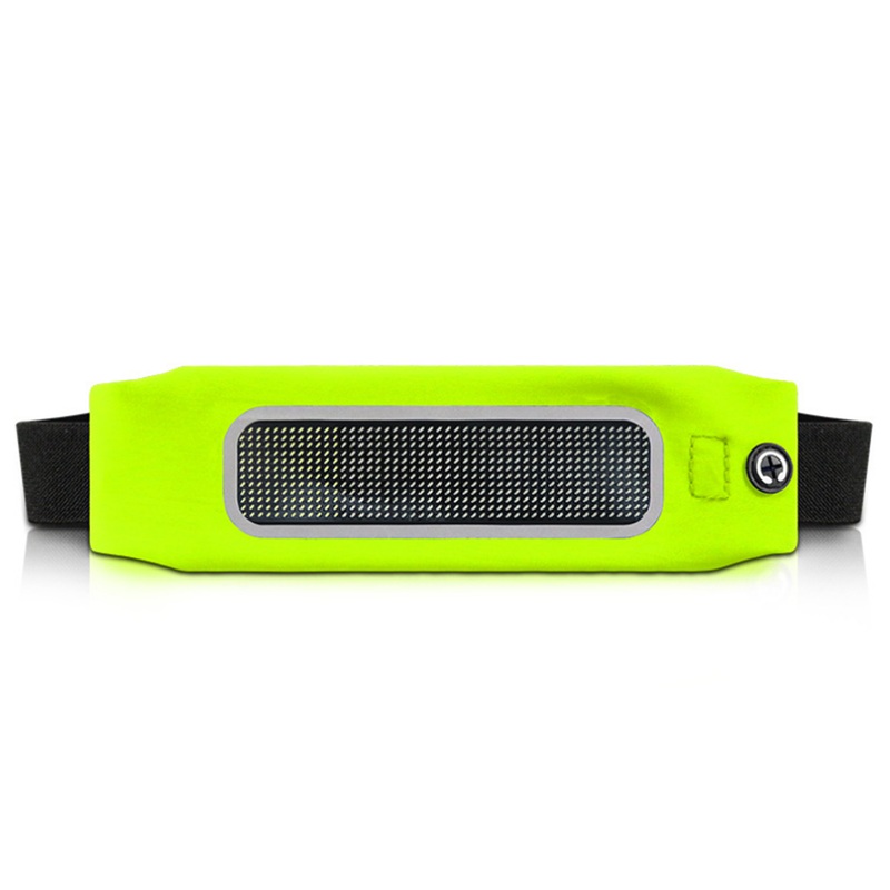 Multifunctional Outdoor Sports Waist Bag LED bluetooth Control Waterproof Mobile Phone Pockets Support Dynamic Patterns