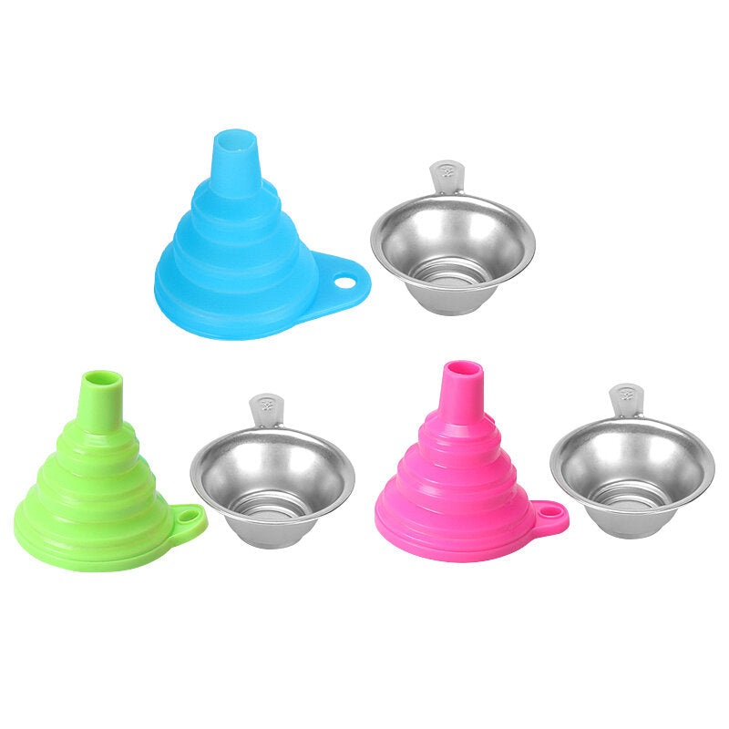 SIMAX3D Silicone Funnel + Metal Filter Kit For UV Sensitive Resin Liquid SLA Light Curing 3D Printer
