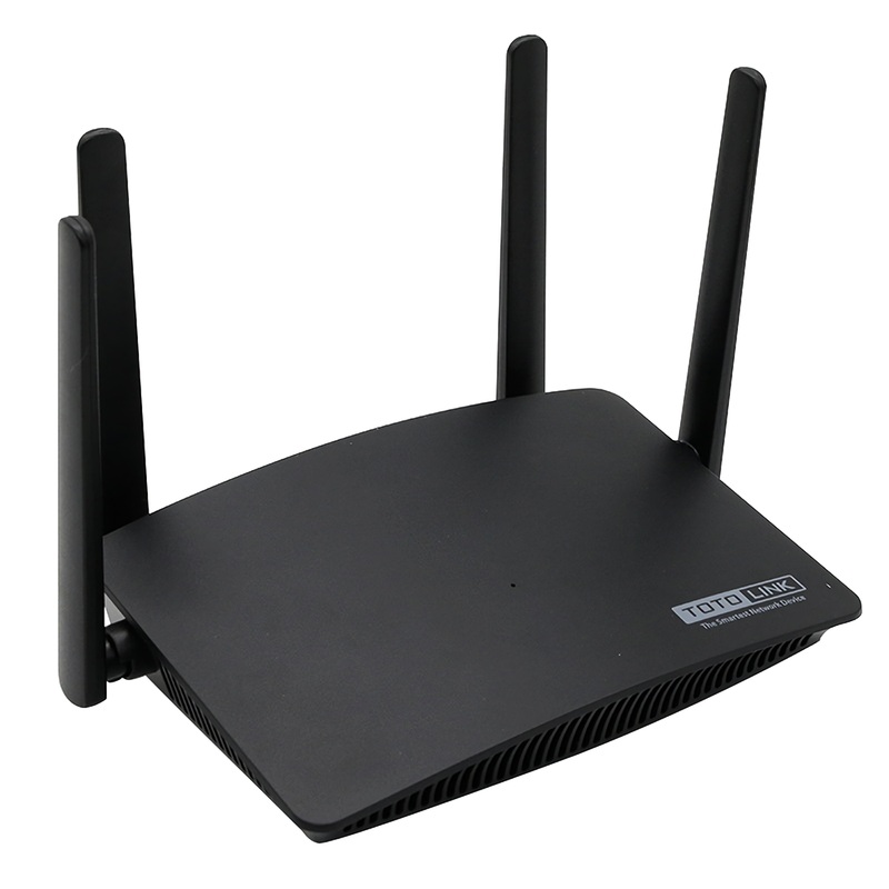 TOTOLINK 1200Mbps Router Wireless Dual Band 4 * External Antenna Router Gigabit WiFi Amplify Repeater