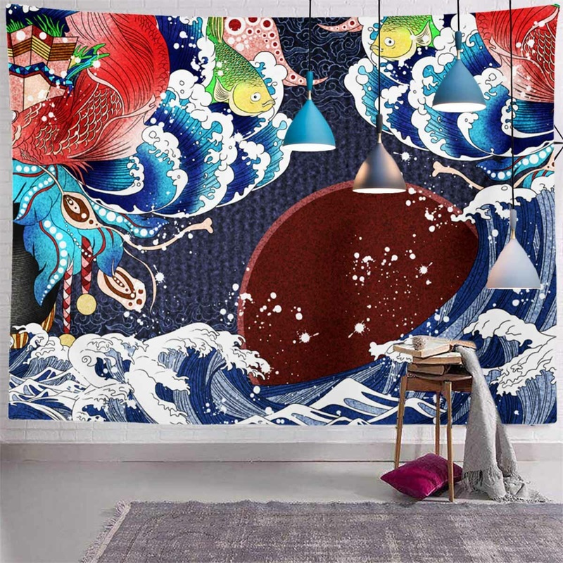 Wall Hanging Tapestry Home Decor Living Room Background Wall Cloth Carpet Home Living Bedroom Decoration