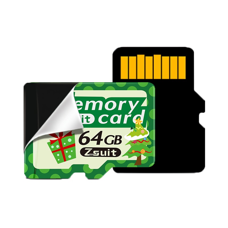 z-suit Christmas Style C10 Memory Card U3 UHS-1 TF Card 16G 32G 64G High Speed Storage Flash Card
