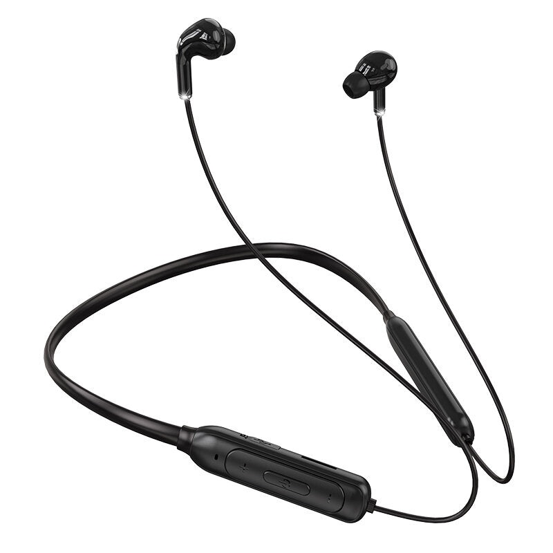 Bakeey M60 bluetooth 5.1 Earphone HIFI Stereo Bass Noise Reduction Headphones TF Card Sweatproof Neckband In-Ear Sports Headset with Mic