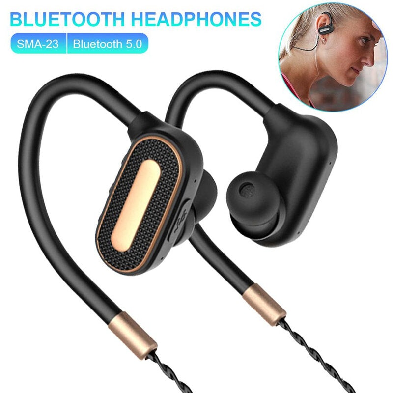 Bakeey SMA-23 Wireless bluetooth Earphone Stereo Sports Waterproof Earbuds In-ear Neckband 6D Surround Sound Noise Reduction With Mic