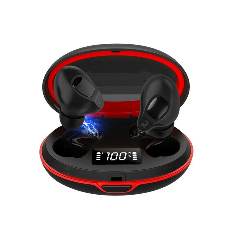 Bakeey V1 TWS bluetooth Earphone Gaming Headphone LED Digital Display Sport Fashion HD Stereo Noise Cancelling Mic Headphone