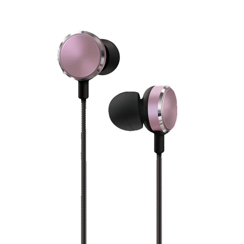 MIXZA GM-ST01 Metal 3.5mm In-ear Earphone Bass Hybrid Stereo Headphone with Mic for iPhone Samsung