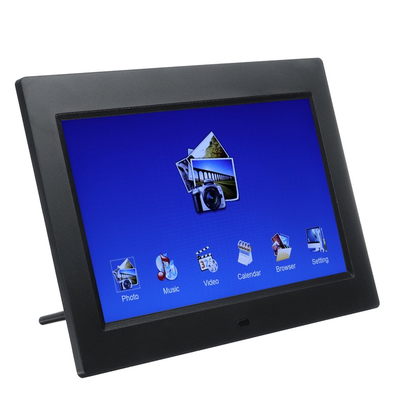 10.1 inch Multifunction LED Digital Photo Frame 1024×600 Resolution Electronic Album Calendar