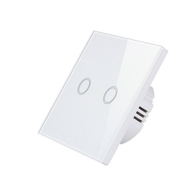 Bakeey 100V-250V Smart WIFI+RF433 Touch Wall Switch Tuya Smart Life APP Remote Control Timer Work With Amazon Alexa Google Assistant