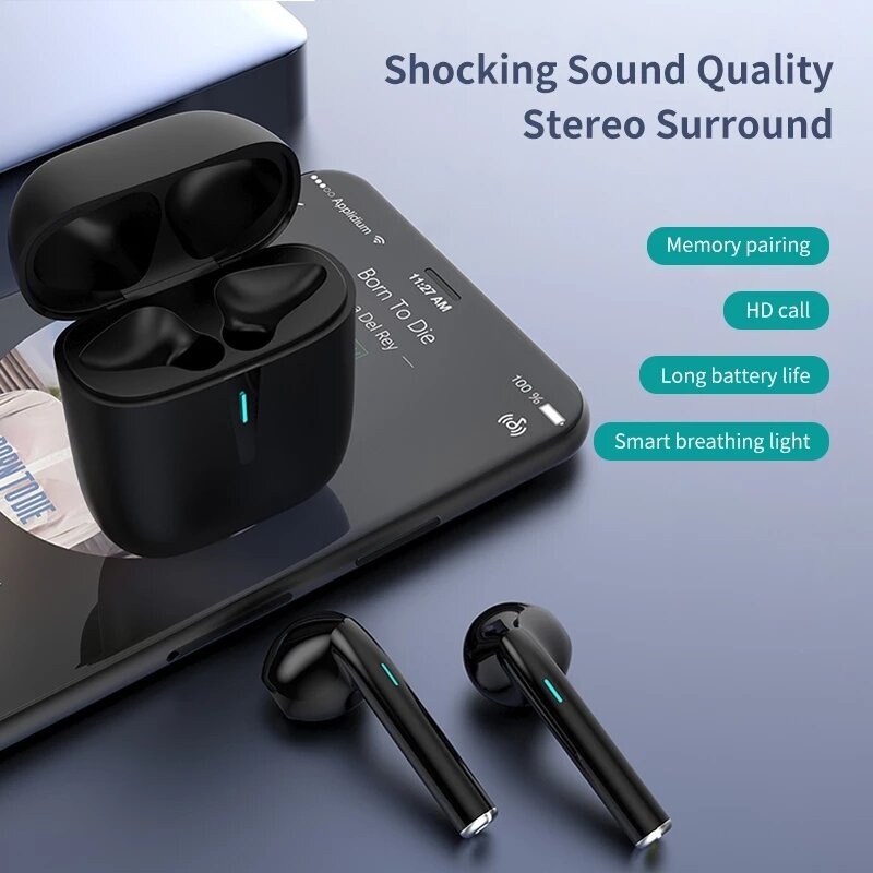 Bakeey J01 TWS bluetooth 5.0 Earphones Stereo HiFi Sports Gaming Earbuds Headsets Wireless Earbuds Headphones