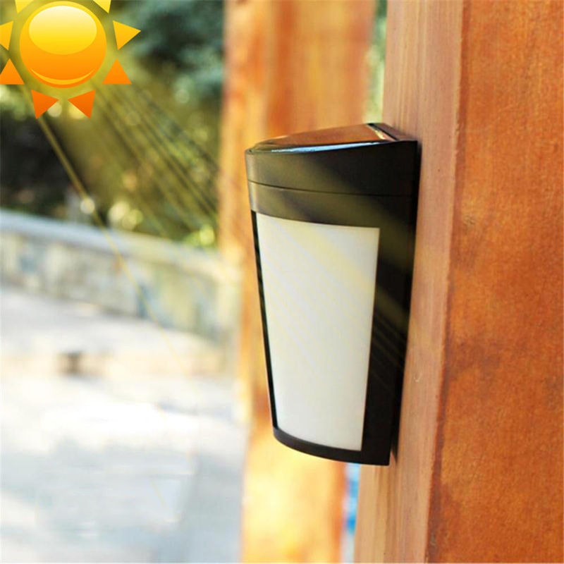Bakeey Waterproof Environmental Protection Solar Colorful Wall Lamp For Garden Villa Gardens Homestays