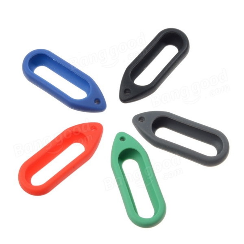 Silicone Protective Case With Exquisite Sling For Xiaomi Miband 2