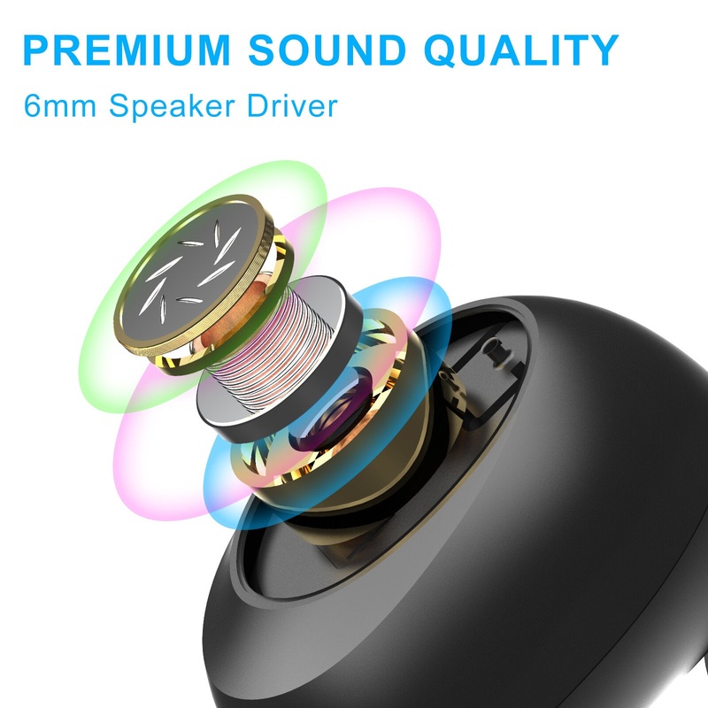 SYLLABLE S103 TWS bluetooth Earphone Wireless Stereo Earbuds Master-Slave Switching Smart Touch Waterproof Headset with Mic
